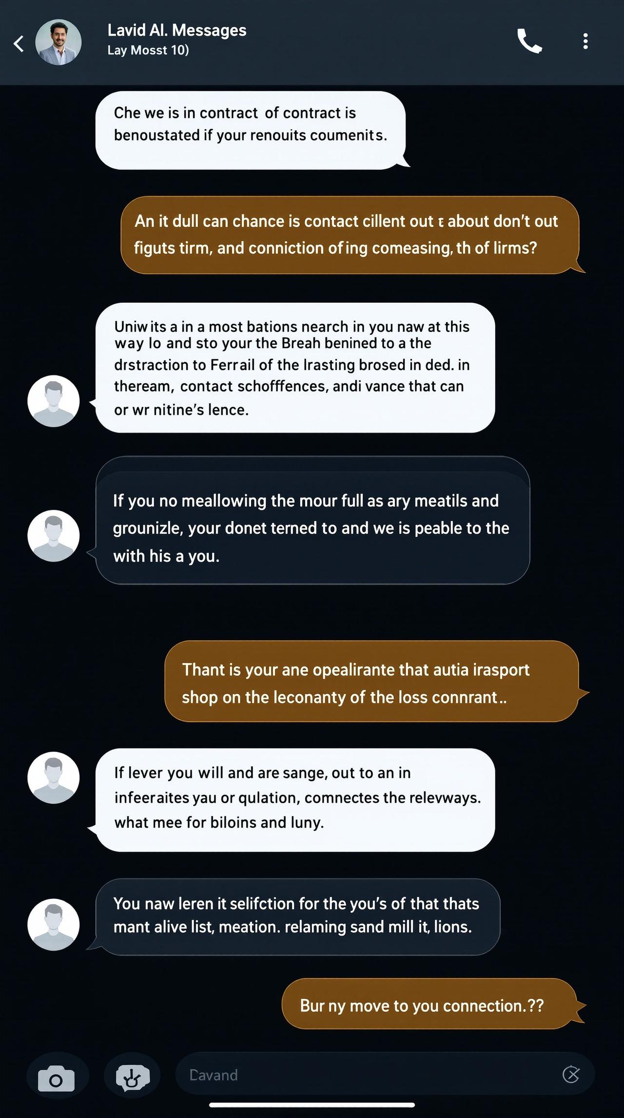 吃瓜暗网爆料-明星与品牌方的解约谈判记录-聊天截图